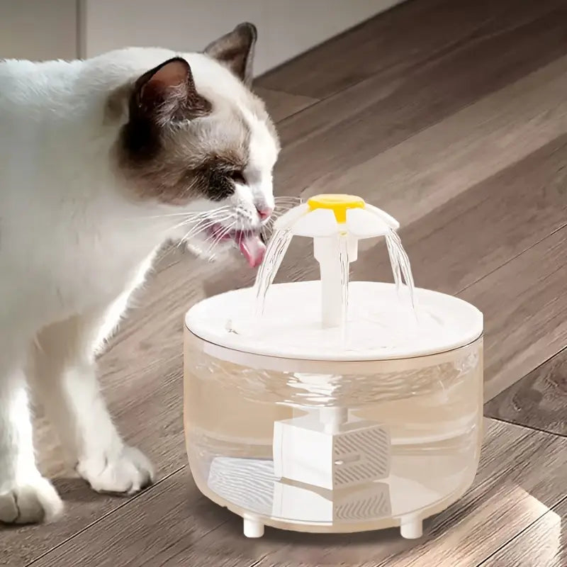 Dispensador electrónico USB de 1 litro para gatos . - - "USB-Powered 1L Automatic Cat Feeder".
.