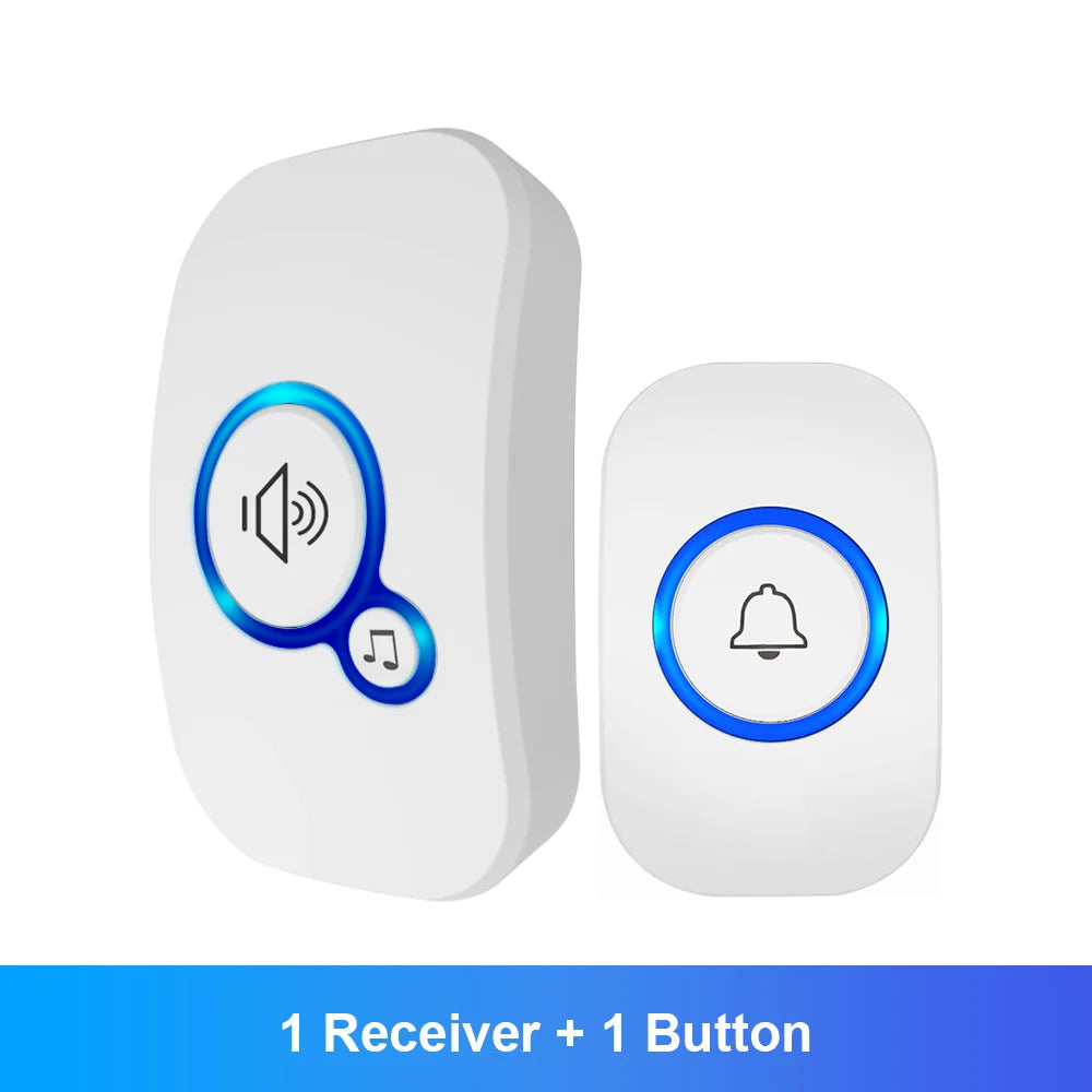 Timbre inteligente inalámbrico, impermeable. - - “Waterproof Wireless Smart Doorbell”