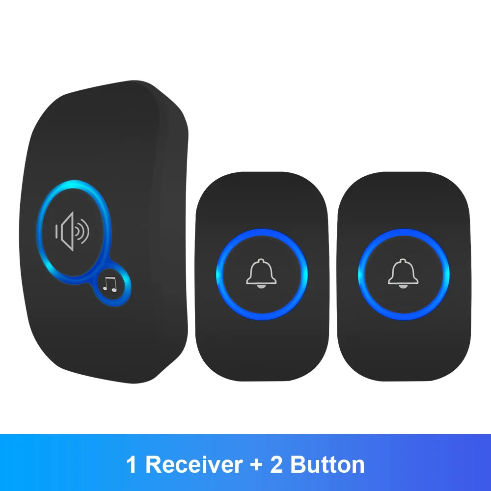 Timbre inteligente inalámbrico, impermeable. - - “Waterproof Wireless Smart Doorbell”