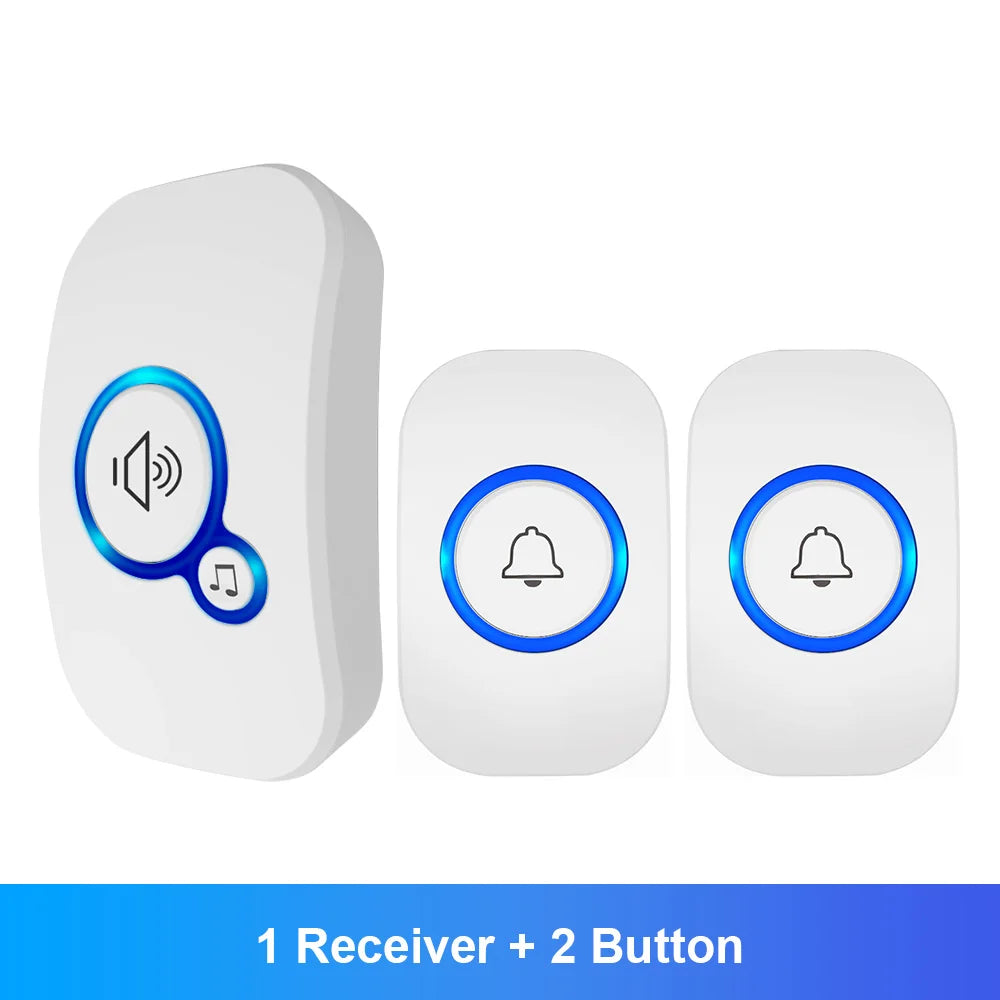 Timbre inteligente inalámbrico, impermeable. - - “Waterproof Wireless Smart Doorbell”