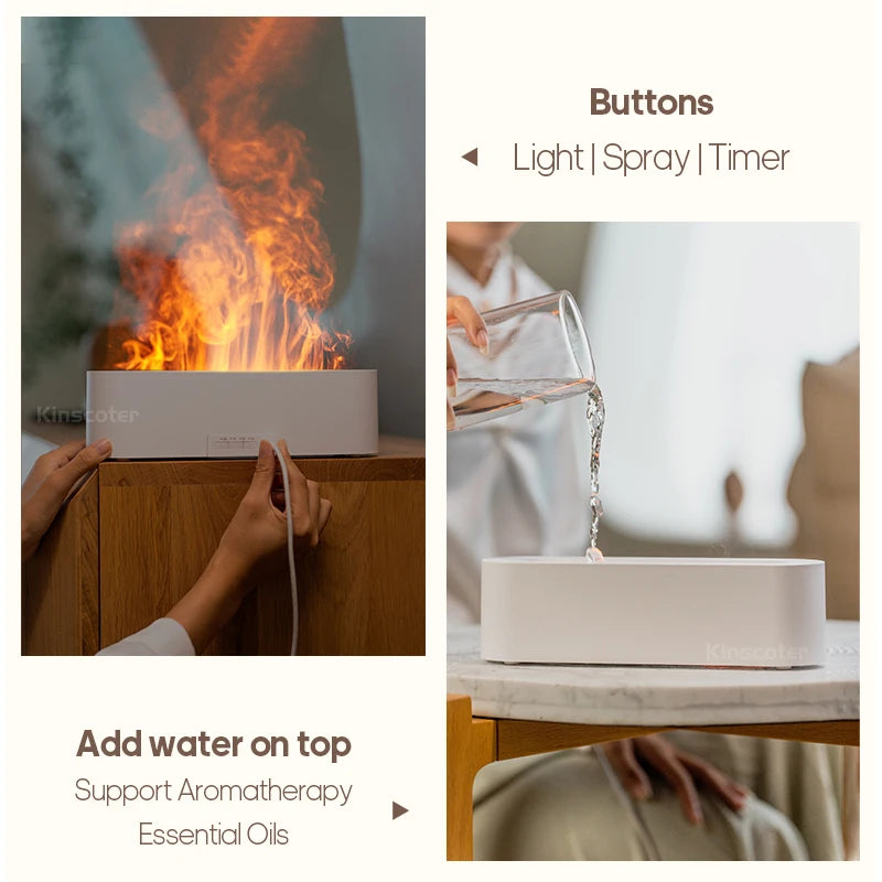 Difusor de aroma ultrasónico -  ultrasonic aroma diffuser