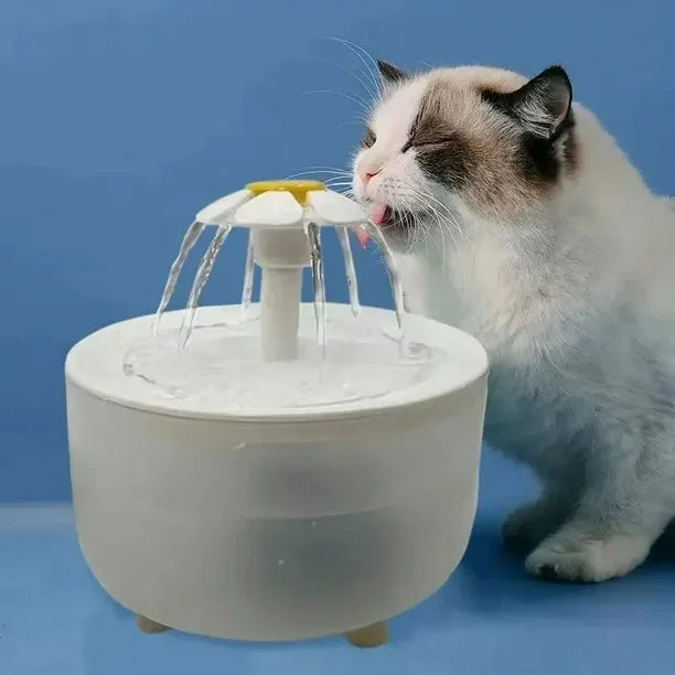 Dispensador electrónico USB de 1 litro para gatos  . - - "USB-Powered 1L Automatic Cat Feeder". 
.